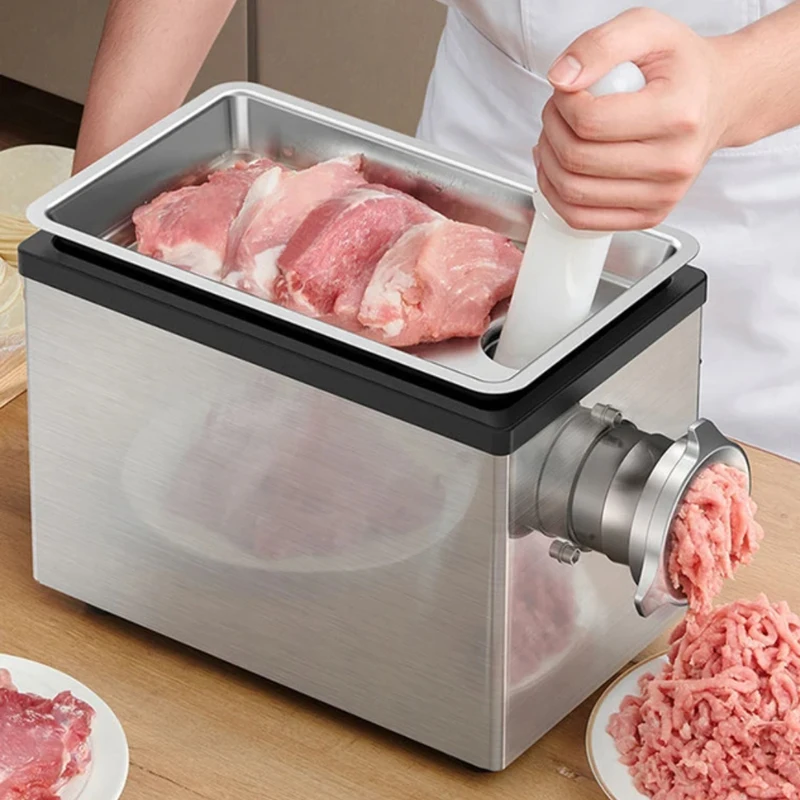 Industrial Meat Mincer Stainless Steel Sausage Maker Commercial Meat Grinder for Home Appliances