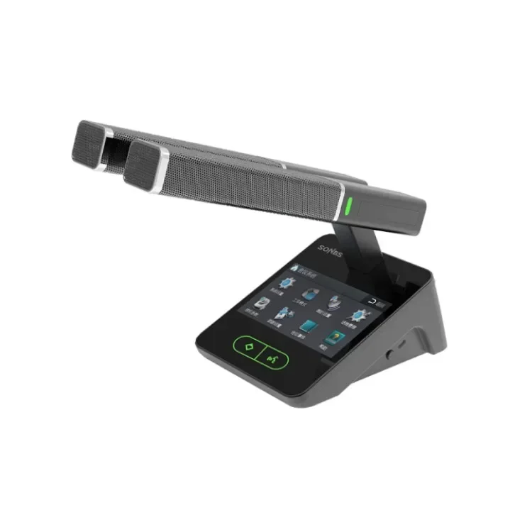 

2026 Premium Smart full-digital professional dual-array chairman unit wireless conference microphone system speech for