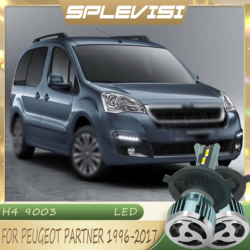 

H4/9003 Brighter Than Halogen LED High Low Beam Headlight Bulb For Peugeot Partner 1996 1997 1998 1999 2000 2001 2002 2003-2017