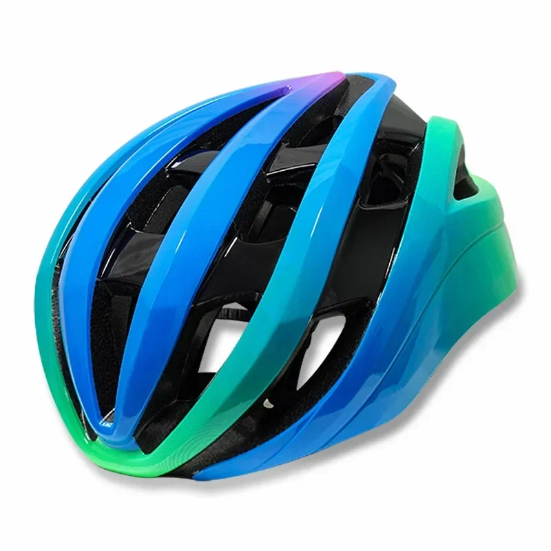 Breathable Bicycle Helmet for Cycling, Colorful Gradient, Lightweight and Sturdy Construction, Bicycle Accessories