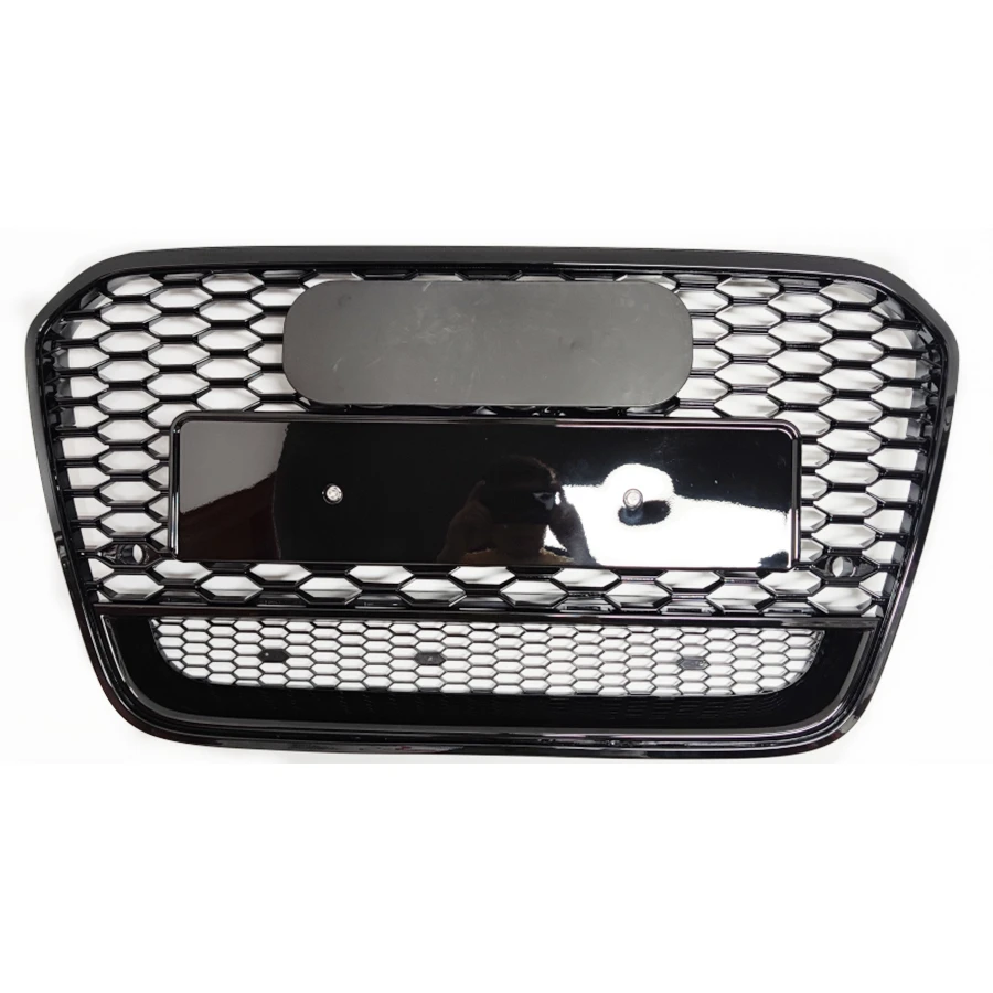 

Honeycomb Grill Front Hood Grille Front Bumper Grill Center Grille for RS6 Grill for A6/S6 C7 2012-2015