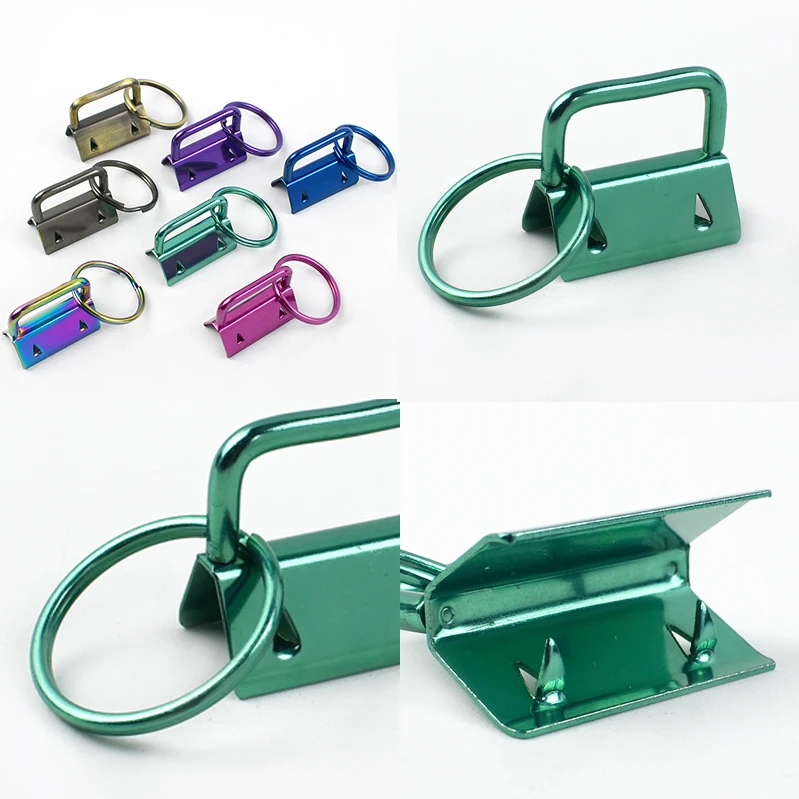 

5/10/20Pcs 25mm Metal Tail Clip Buckles for Bag Strap End Clips O Ring Clasp Keychain Webbing Stopper Hook Hardware Accessories