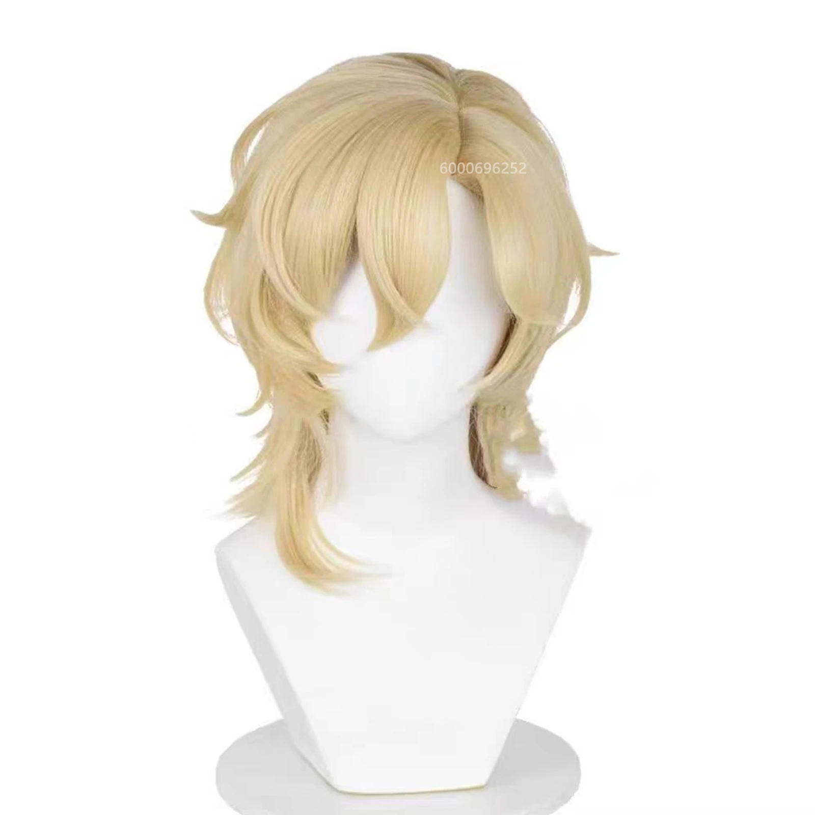 Honkai Star Rail Aventurine Cosplay Uniform with Wig Men’s Costume for Halloween Carnival Anime Game Character Outfits Hot Sale