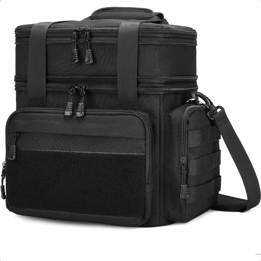 

Tactical Lunch Box for Men Insulated Lunch Bag Adult Thermal Lunchbox Leakproof Waterproof Cooler Bag Large Lunch Pail for Work
