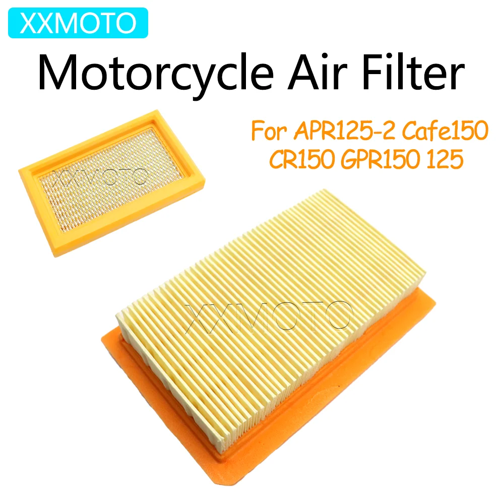 

For Aprilia APR125-2 GPR150 GPR125 GPR 150 125 Cafe150 Cafe CR 150 CR150 Motorcycle Air Filter Intake Cleaner System Parts