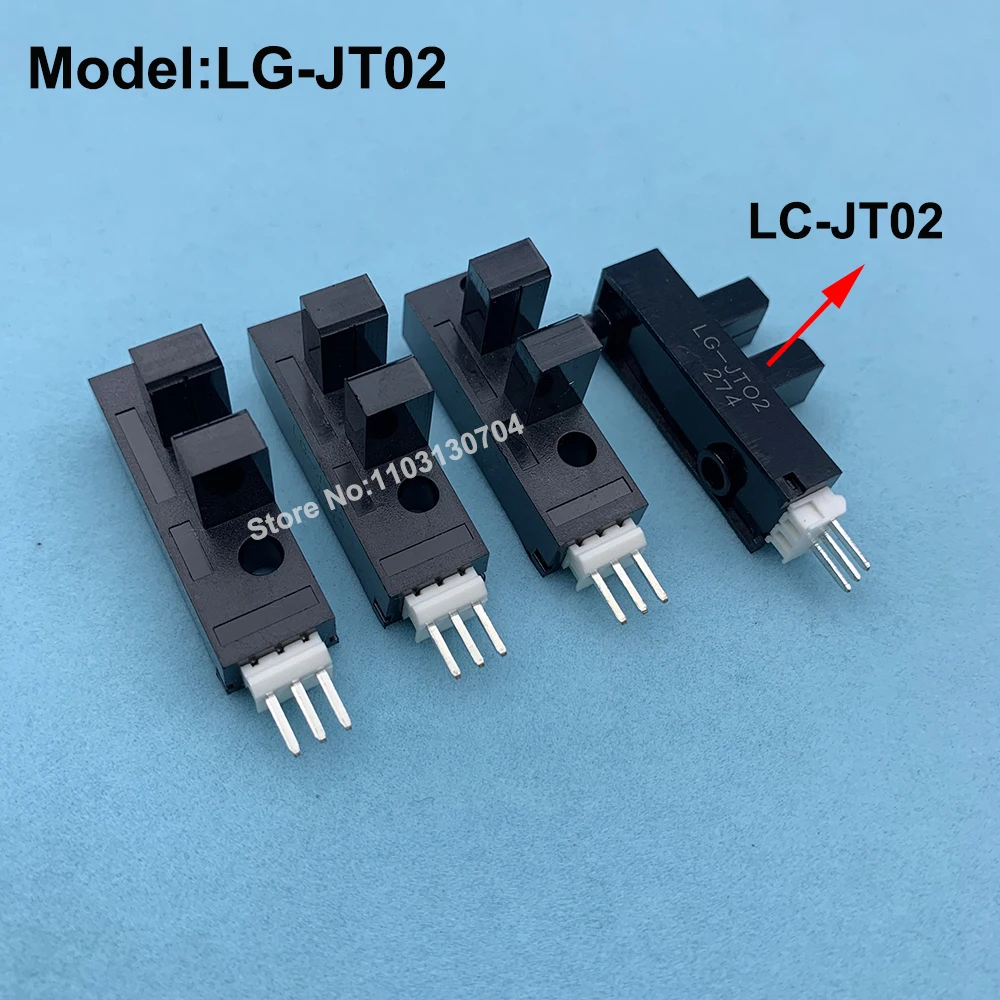 2PCS LG-JT02 Home Position Sensor Limited F Shape Switch for Eco Solvent UV Flatbed Printer Allwin Dika Xuli Thunderjet Human