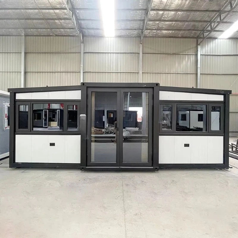 Ready to Ship Prefab Modern Expandable Container Home Two Bedroom Prefabricated Building Foldable House