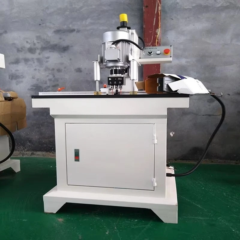 Dust-free single-head hinge drill lock tool