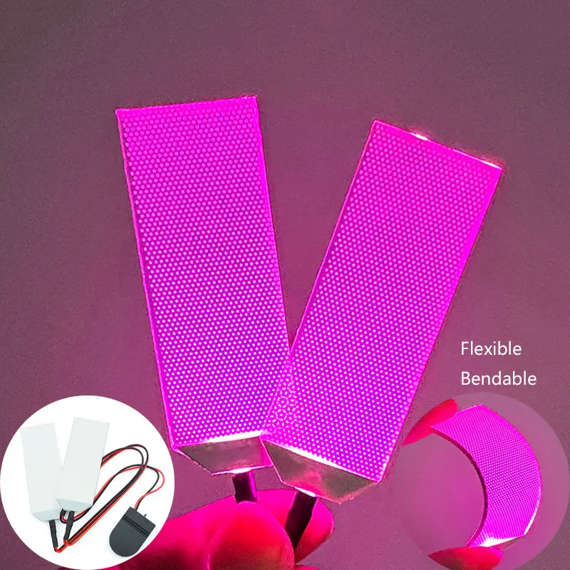 Flexibele buigbare DIY LED-lichtogenkits voor Iron Man Halloween-helmmasker Ooglicht Cosplay-accessoires kunnen bijgesneden rekwisieten