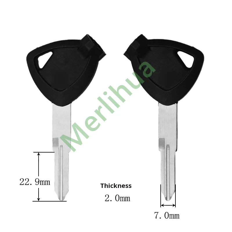 스즈키 오토바이 키, 내셔널 III, 스즈키, 뉴 넵튠 루비, 티아뉴, 티안롱싱, 더블 슬롯 키 (자석 포함) 에 적합