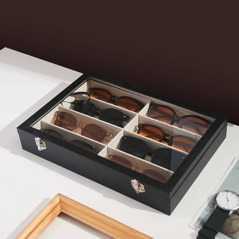 High quality glasses sunglasses storage box high-grade too glasses display box wholesale