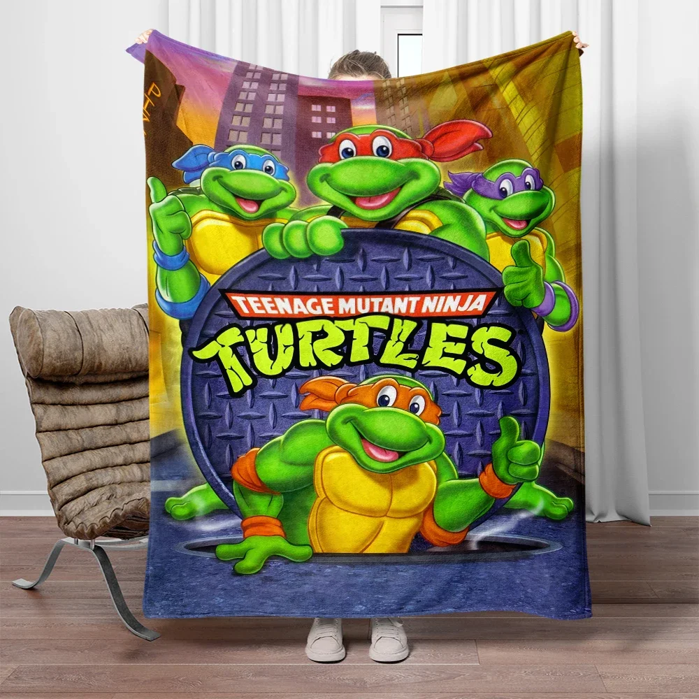 New Youth Mutant Turtle blanket.Seasonal blankets.Used for sofas,beds,living rooms,travel picnics,picnic blanket plaid anime