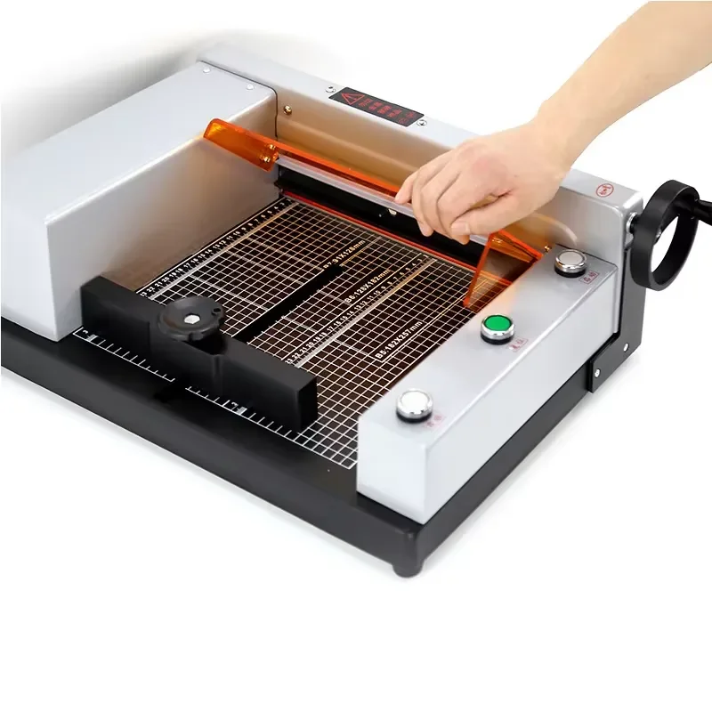 2026 Latest Automatic Paper Cutter Electric Trimmer for A4 Photo Book Craft Cutting Machine Office Home Use 40mm Thick Paper