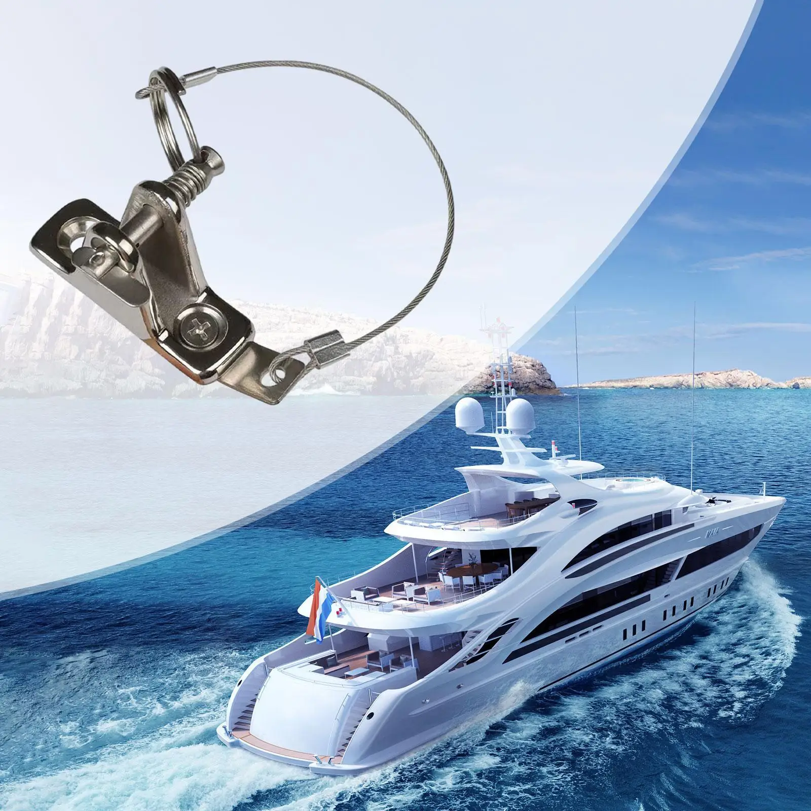 

Шарнир верхней палубы бимини Замените оборудование для тяжелых условий эксплуатации Прочное оборудование для верхней части яхты