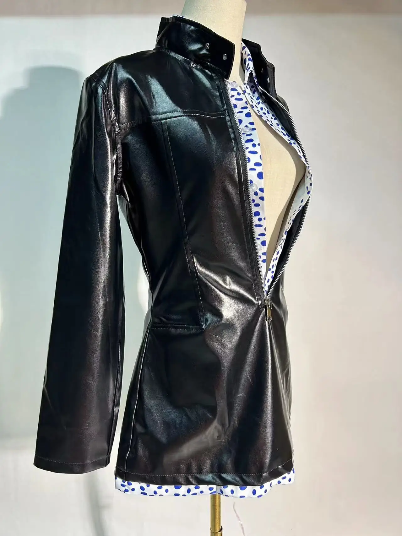 Women Nico Robin Cosplay Costume Deep V Long-Sleeve Black Dress Female Halloween Carnival Party Cloth