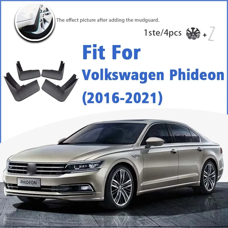 

Брызговик для Volkswagen VW Phideon 2016-2021 передние и задние брызговики автомобильные аксессуары Auto Styline брызговик крыло