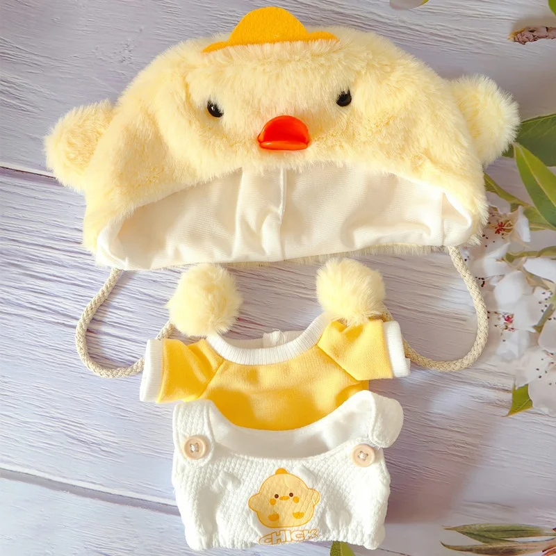 Dolls 20cm Chicken Run Dolls Clothing Sets Hats & Clothes Cute Style Accessories Alternative Clothing【No dolls.】