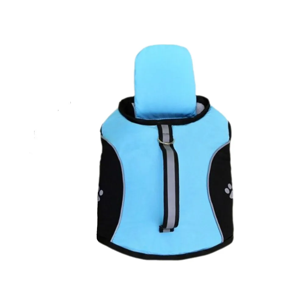 

Safety Adjustable Pet Swimming Jacket Reflective Breathable Dog Life Jacket High Flotation Dog Swimming Vest Beach