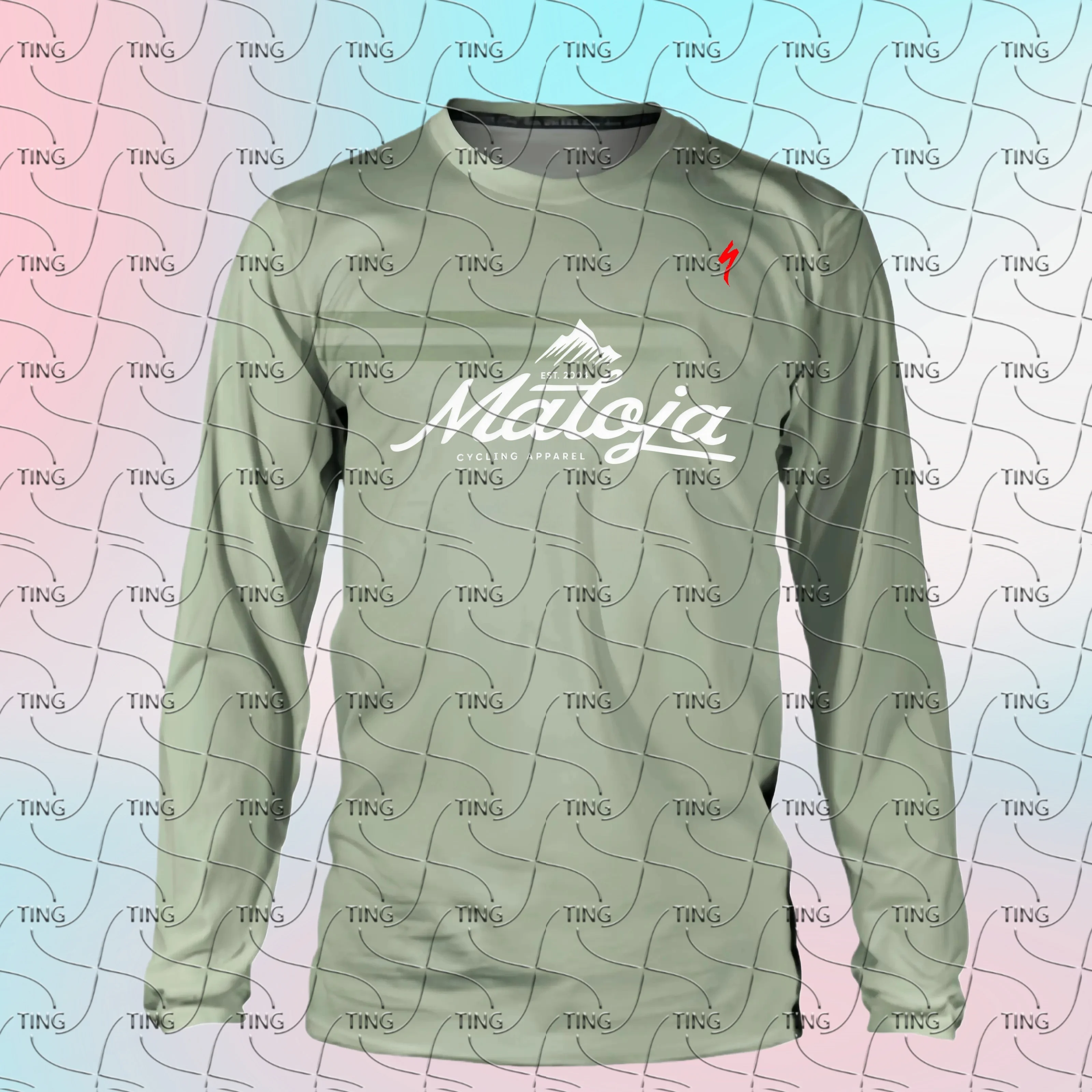 

Men's Long Sleeve Off-road Motorcycle Mountain Bike Clothing Bicycle Motorcycle T-shirt Cycling Jersey Mountain Bike Fitness