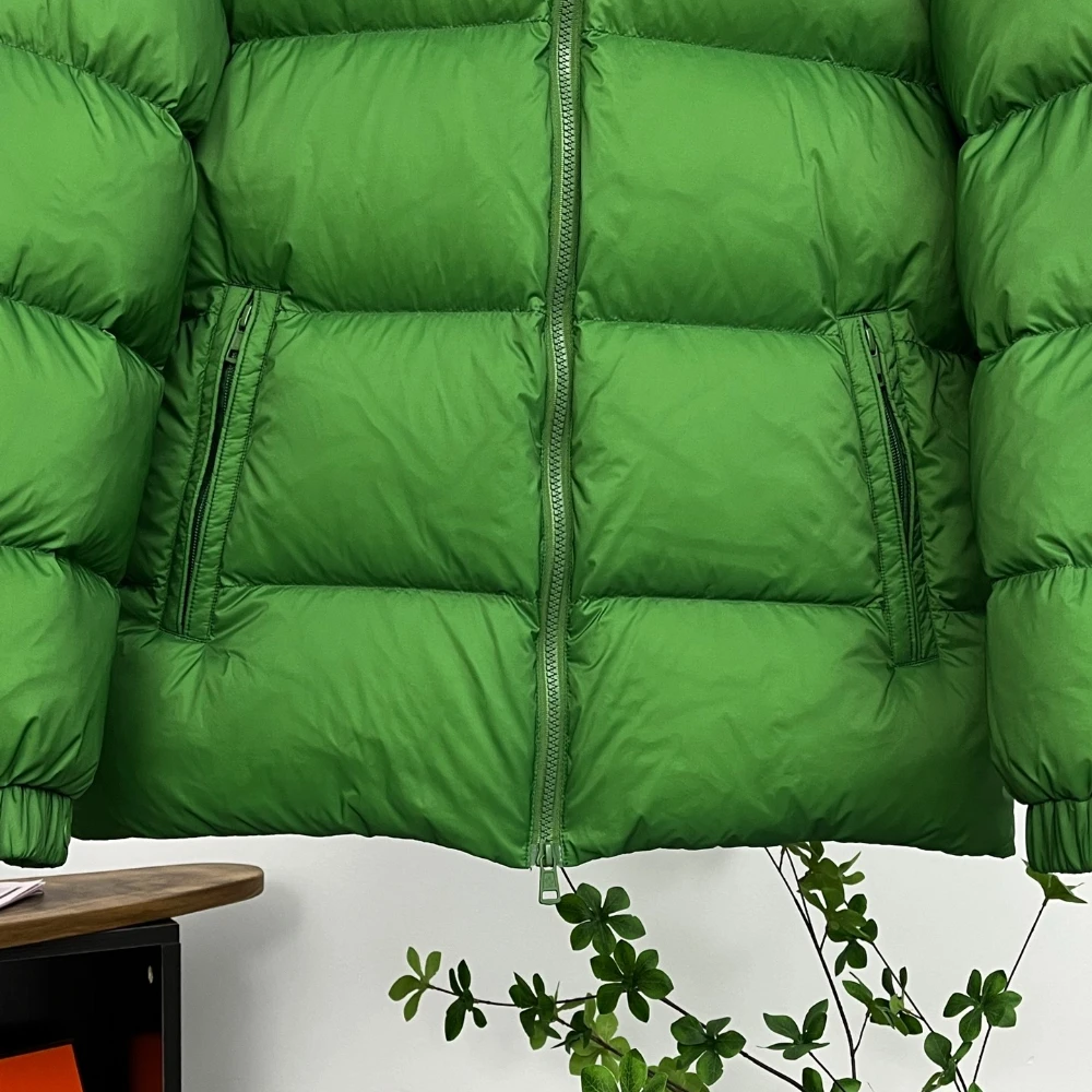 الفاخرة أسفل سترة المرأة العلامة التجارية الأوروبية الأمريكية موضة ملابس خارجية الإناث مصمم أسفل معطف سيدة سترة منفوخة دافئة 2025 جديد #6