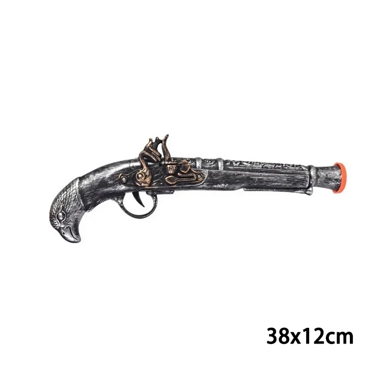 Halloween Jongens Speelgoed Feest Cosplay Piraat Gun Meubels Familie Pistool Retro