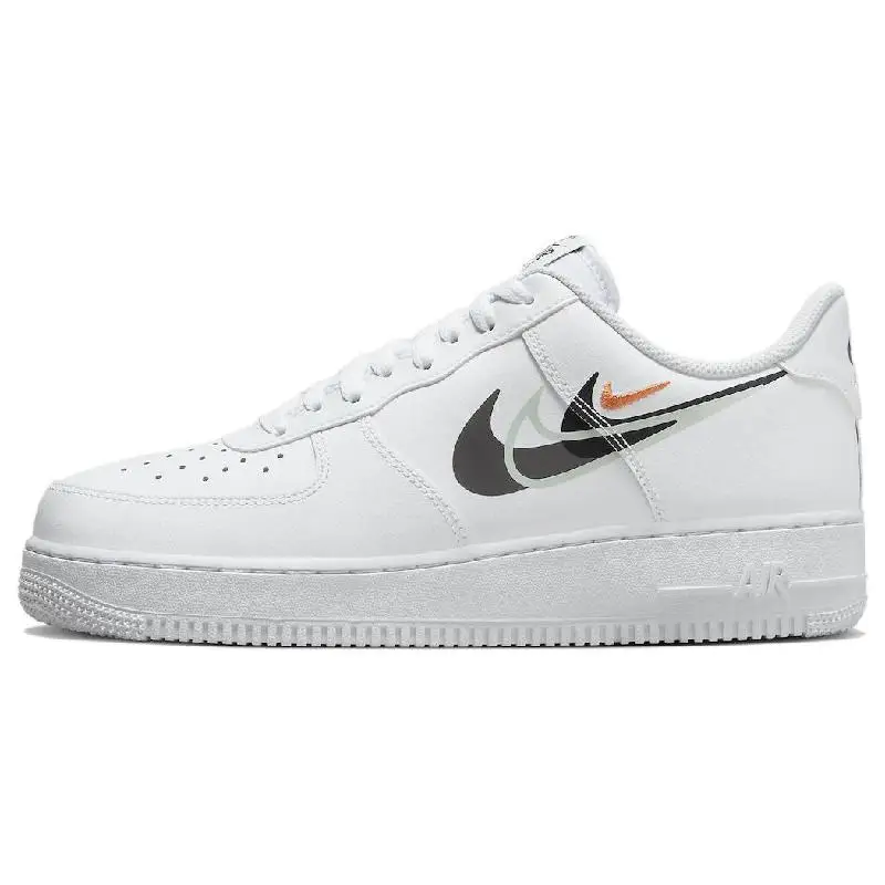 Nike Nike Air Force 1 Low "Multi Swoosh" Bianco Nero Scarpe da ginnastica FN7807-100