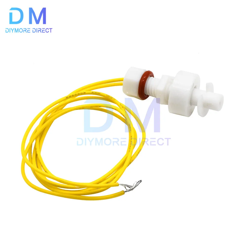 10W PP Liquid Water Level Sensor Horizontal Float Switch Down