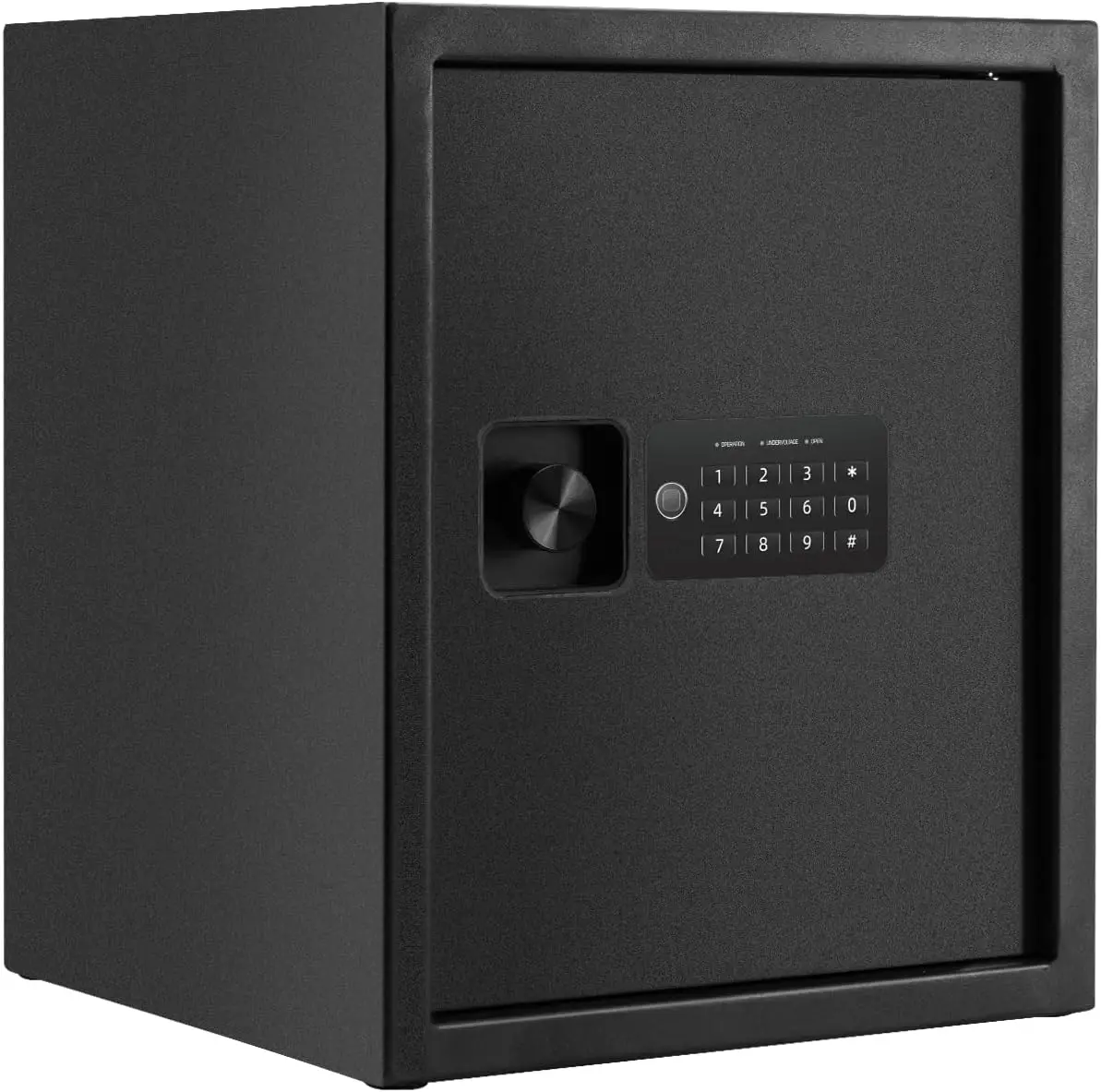 Safe Box, 1.7 Cubic Feet Security Home Safe Box, Electronic Digital Keypad, Alarm System, W/Removable Shelf, Money Box for Money