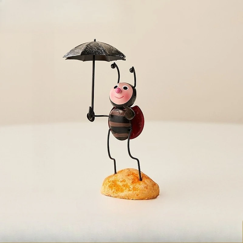 Beetle Desktop Healing Small Ornaments Creative Cute Gadget Office Children Gift Home Accessories Ornaments