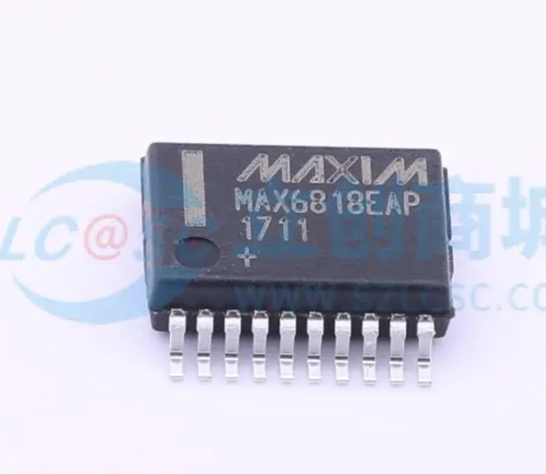 4PCS MAX6818EAP MAX6818EAP+T SSOP-20 100% New original Chipset IC Electronic Component SMD
