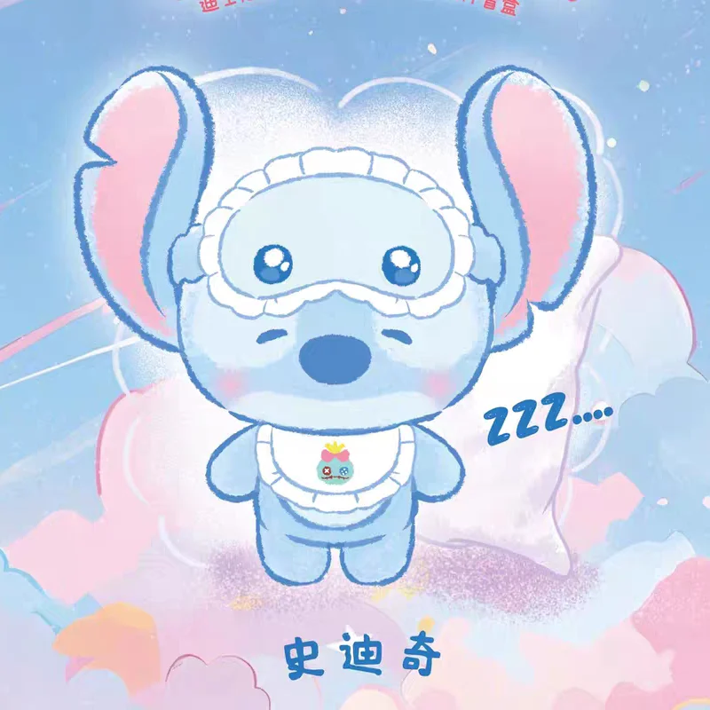 Toptoy Disney Squinting Sleepwear Series Hanger Blind Box Speelgoed Poppen Leuke Anime Action Figure Model Originele Ornamenten Cadeau