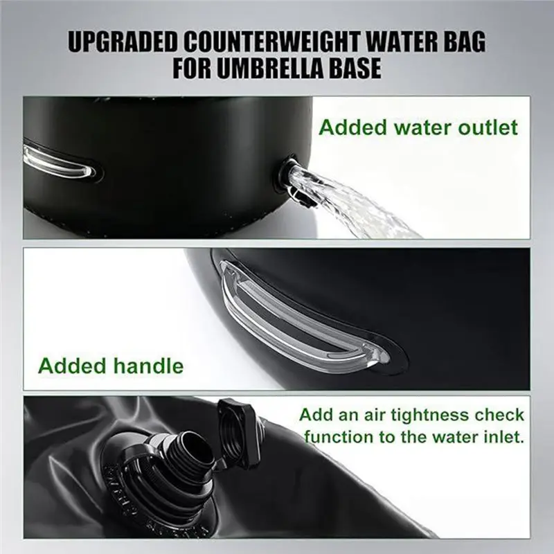 B08B-Water Weight Bag For Umbrella Stand 17.7