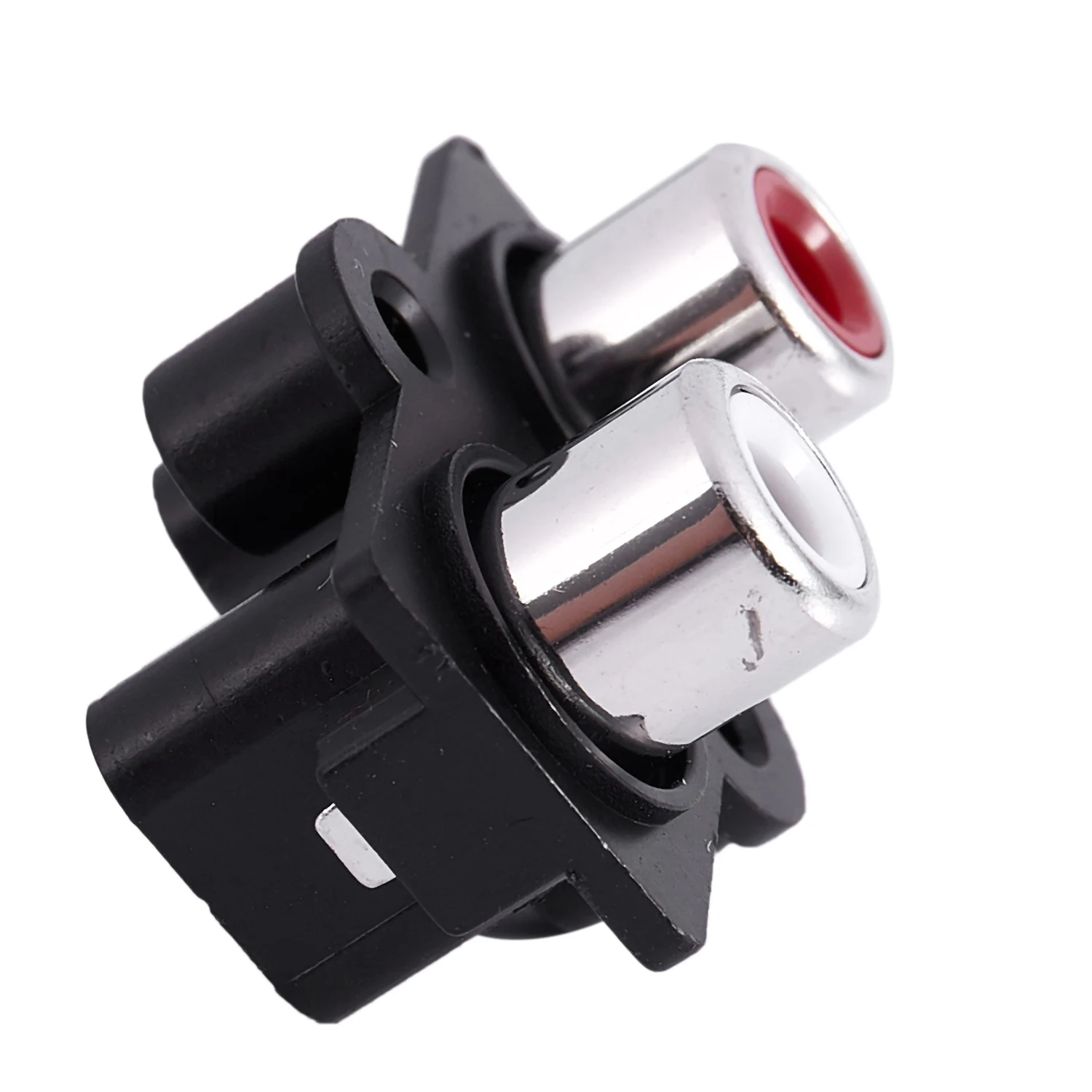 A08I 5pcs PCB Mount 2 Position Stereo Audio Video Jack RCA Female Connector