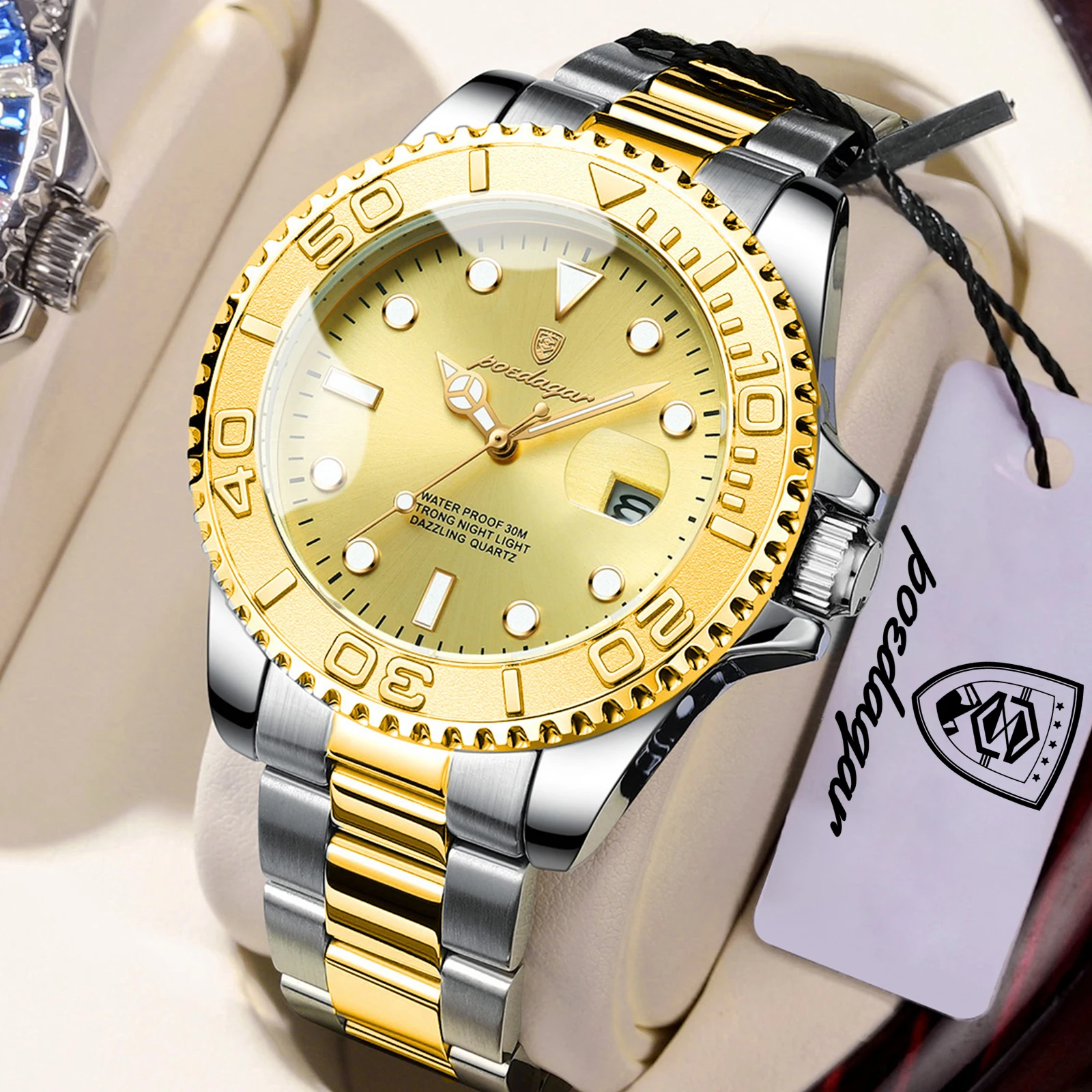 Men's Business Creative Luminous Waterproof Watch