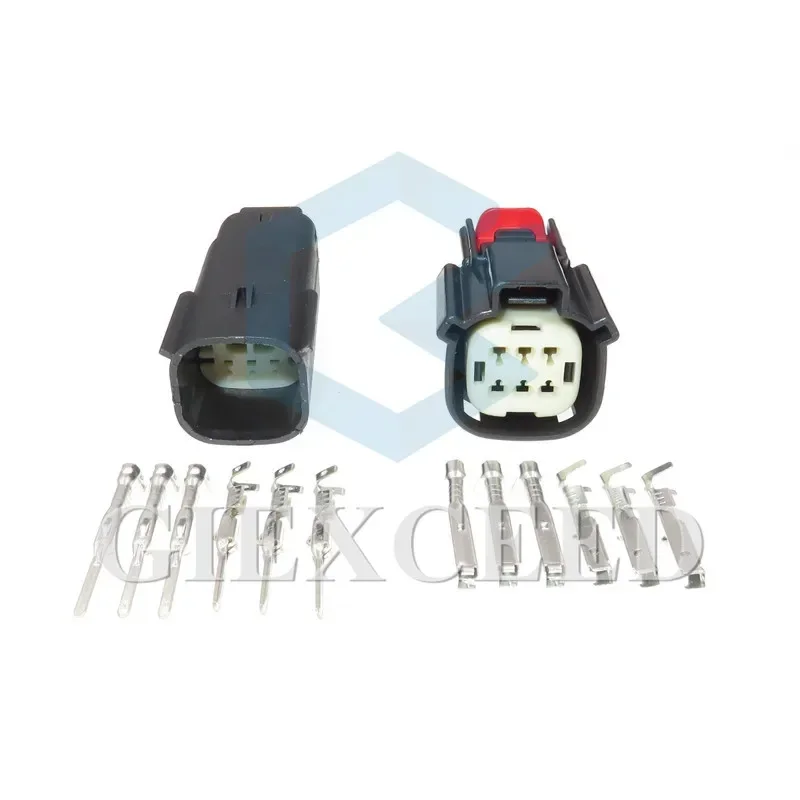 2 Sets 33472-0601 33482-0601 33472-0606 6 Pin Waterproof Automotive Connector AC Assembly Auto Plug For Ford Mondeo