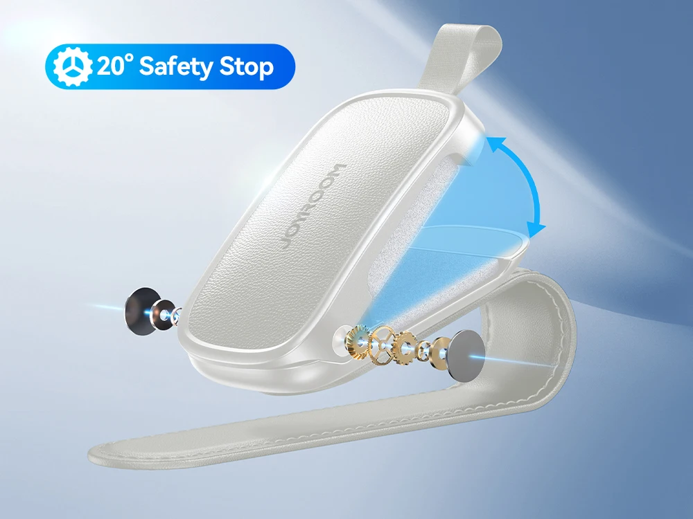 Joyroom Auto Sonnenblende Brillenhalter Universal Brillenclip Auto Sonnenbrillenhalter Karte Tickethalter für Autozubehör – Detail 6