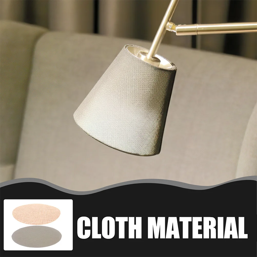 

2Pcs Dazzling-Proof Cloth Lampshade Diffuser Spotlight Lamp Covers Downlight Diffuser Light Fixture Accessories Heat-Resist Lamp