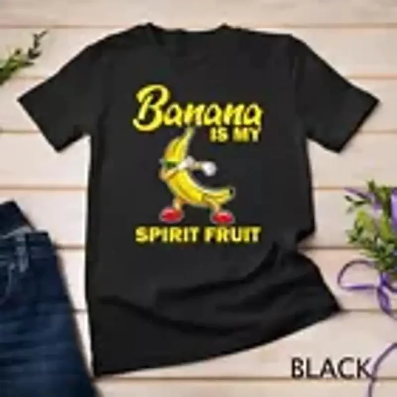 Funny Banana Is My Spirit Food Lover Gift Quote Love Gifts T-shirt unisexe
