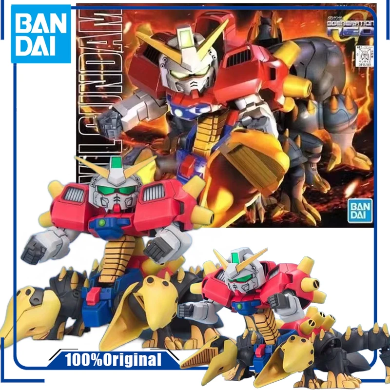 

Bandai Genuine Original SD BB JDG009X DEVIL GUNDAM MOBILE Anime Action Figure Assembly Model Toys Collectible Model Toys