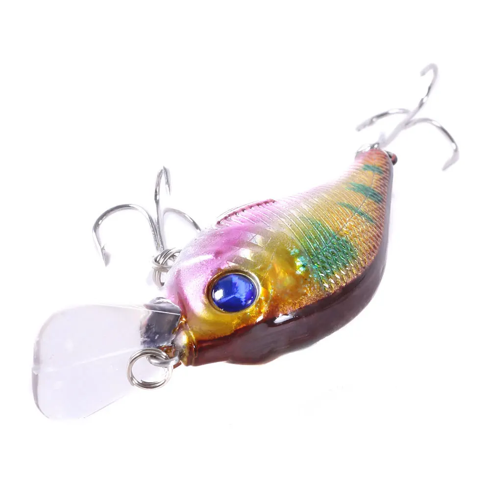 Banshee 60mm 12g Blitz Crank Floating Fishing Lure VC03 Rattle Sound Wobbler  Square Bill Artificial Medium Diving Crankbaits