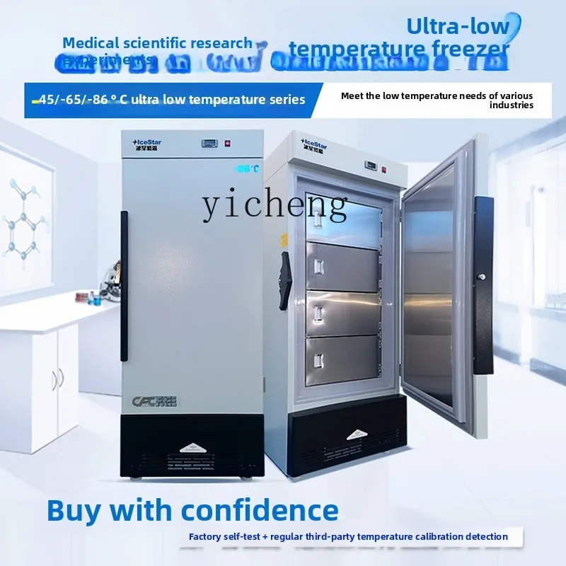 Zz frigorifero a temperatura ultrabassa meno 80/60 congelatore medico sperimentale criogenico industriale a bassa temperatura