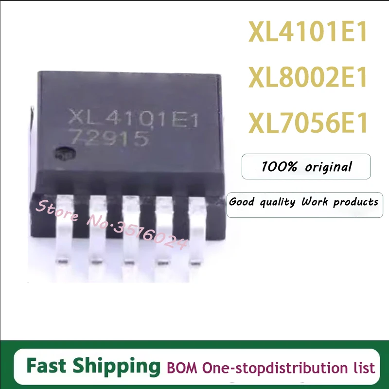 5PCS XL7035E1 XL7035 XL7056 XL8002 XL6019 XL6019E1 XL6009 XL6009E1 XL4501 XL3005 XL4015 XL4015E1 XL4101 S E1 TO263