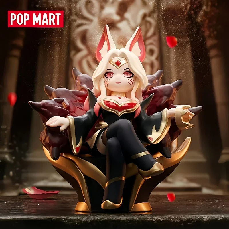 

POP MART League Of Legends Mid Lane Showdown Series Blind Box Collectible Action Figure Desktop Decoration Gift For Game Fans