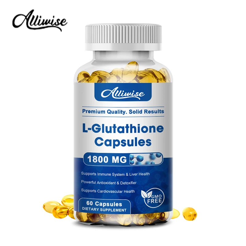 

Alliwise Glutathione Collagen Capsules Hair Health Repair Natural Skin Effect Collagen Skin Care