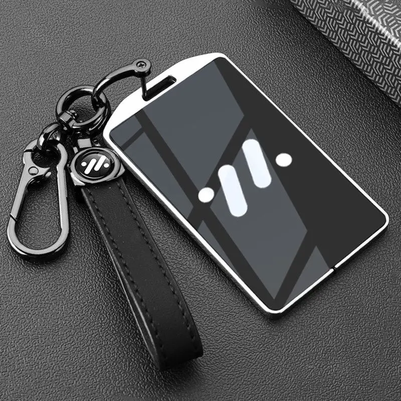 Zinc Alloy Car Key Case for IM Zhiji L7 LS7 L6 LS6 Keychain Remote Cover Shell Housing Ring Holder Fob Accessories image 3