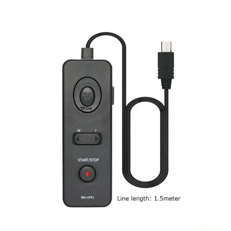 E56B RM-VPR1 Remote Shutter Release Cable for A9 A7S A7RV A7R A6400 A6500 A6600 A6700