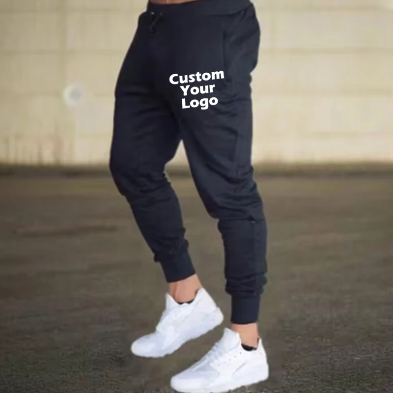 Customized Men's Jogging Pants Male Outdoor Sport Jogger Custom Logo Pant  Warm Soft Comfortable Long Trousers for Men