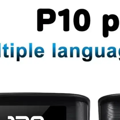 Автомобильный проекционный дисплей P10 PRO OBD2, цифровой спидометр, бортовой компьютер, сигнализация о превышении скорости, код неисправности двигателя, электронные аксессуары