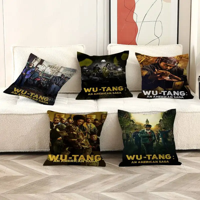 

Wu Tang Clan Movie Cushion Cover Pillow Cover Decor Pillowcase Printed Cushion Case for Couch