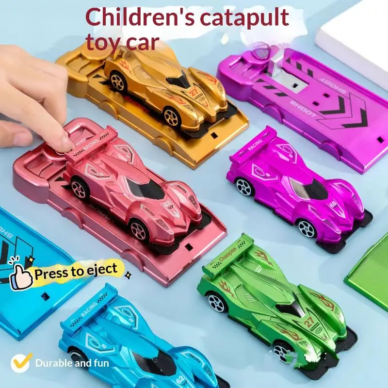 【Beautiful】Launch Toy Car Models Mini Simulated Toy Cars Plastic Inertia Vehicles Toys Gifts For Boys Kid